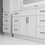 Solid Wood Bathroom Cabinet