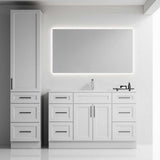 Solid Wood Bathroom Cabinet